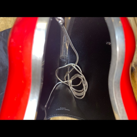 Saint Laurent Heart Love Box Clutch - Picture 13 of 14